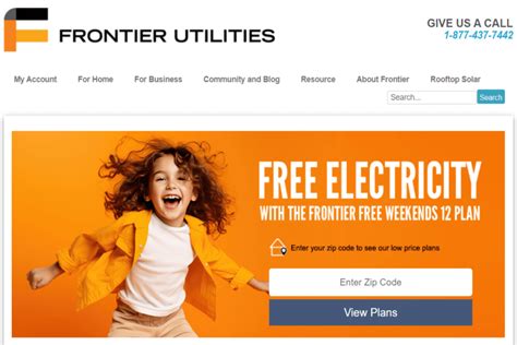 frontier utilities plans|Get a fixed price plan as low as 9.3 cents/kWh!.